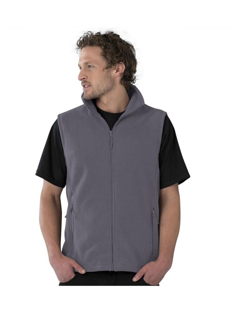 Russell - Gilet polaire sans manches Gris - Kiabi