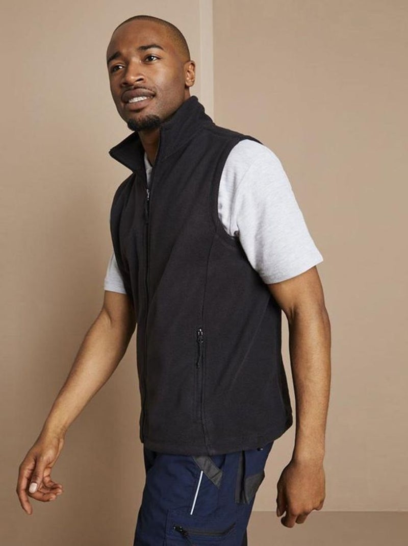 Russell - Gilet polaire sans manches Noir - Kiabi