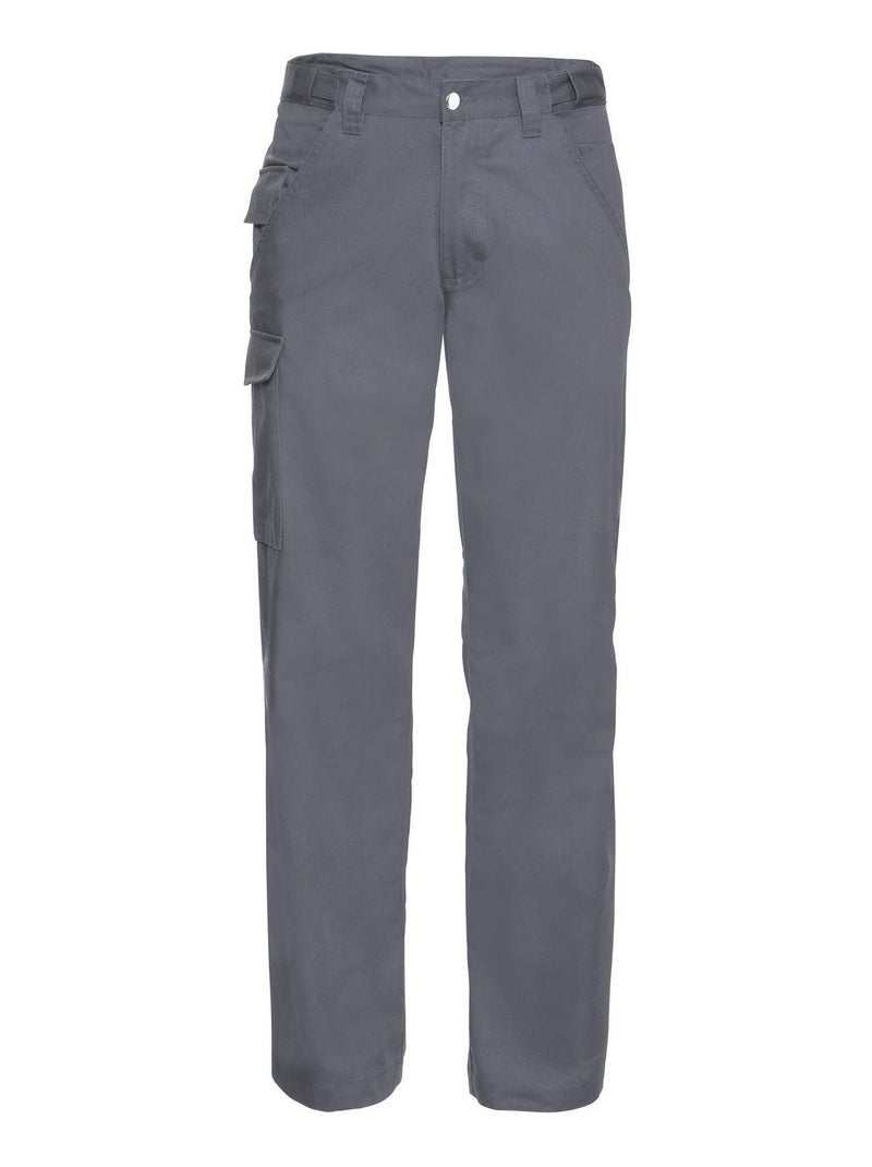 Russell - Pantalon de travail, coupe longue Gris - Kiabi