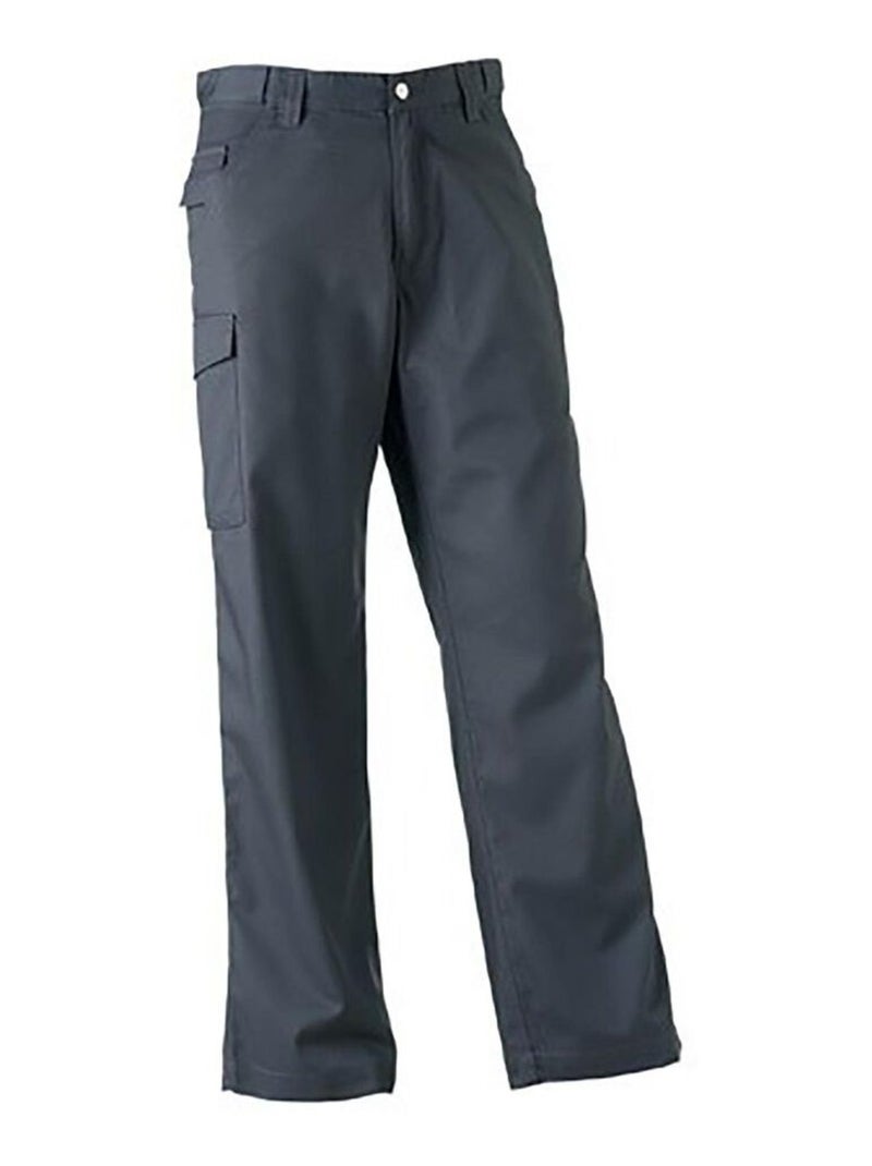 Russell - Pantalon de travail, coupe longue Gris - Kiabi