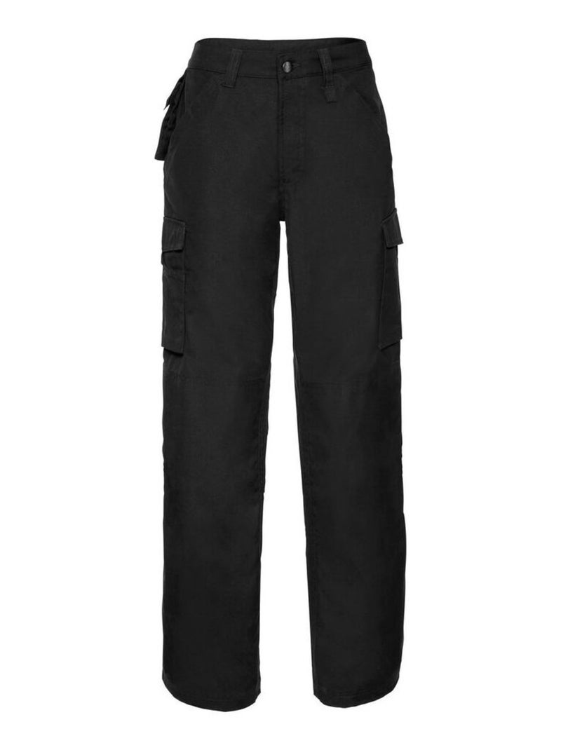 Russell - Pantalon de travail robuste, coLà-Haute longue Noir - Kiabi