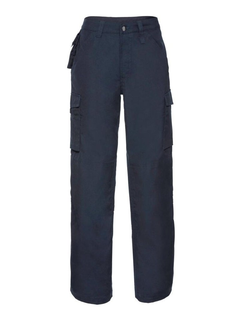 Russell - Pantalon de travail robuste, coLà-Haute régulière Bleu marine - Kiabi