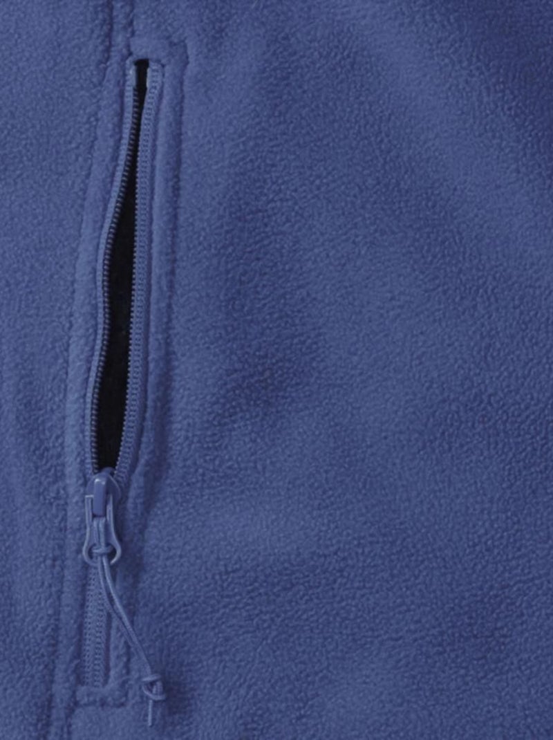 Russell - Polaire à fermeture zippée Bleu roi - Kiabi