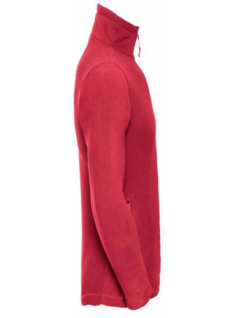Russell - Polaire à fermeture zippée Rouge - Kiabi
