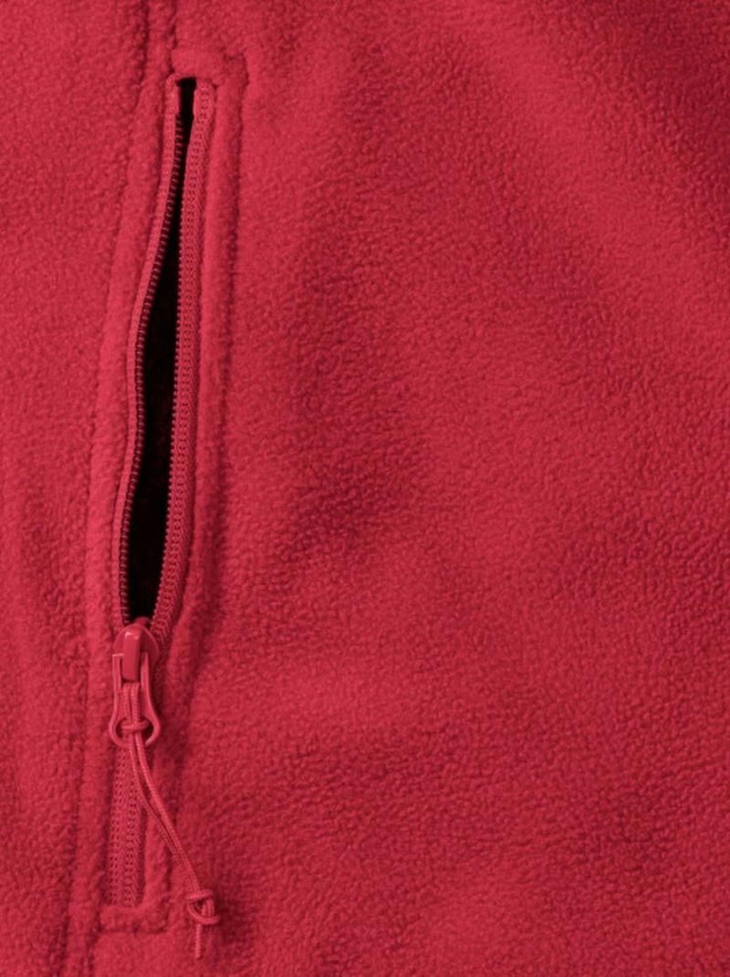 Russell - Polaire à fermeture zippée Rouge - Kiabi