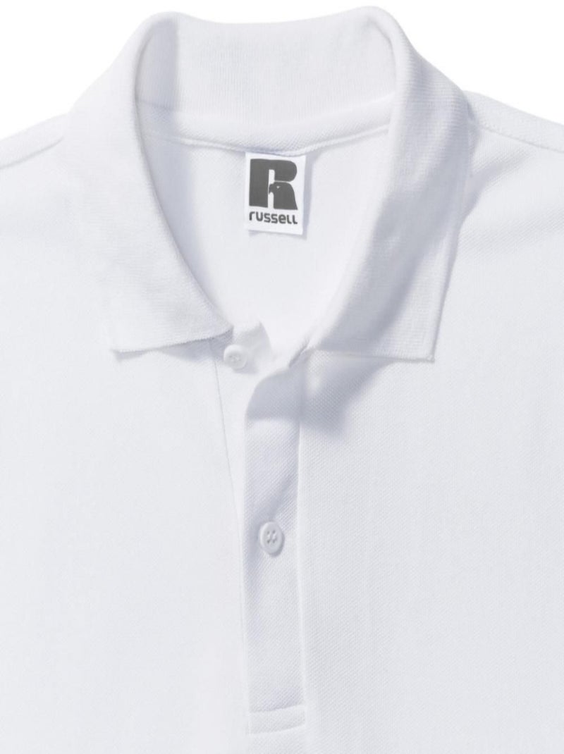 Russell - Polo à manches courtes Blanc - Kiabi