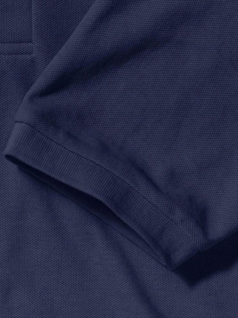 Russell - Polo à manches courtes Bleu marine - Kiabi