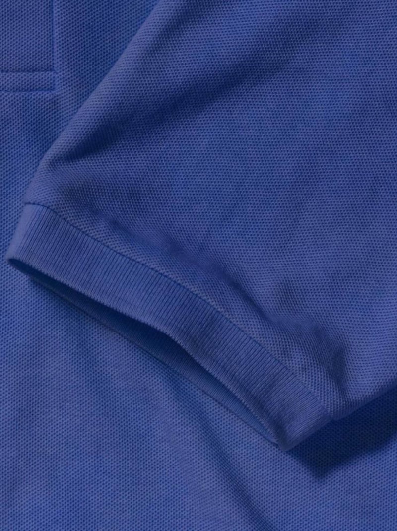 Russell - Polo à manches courtes Bleu roi - Kiabi