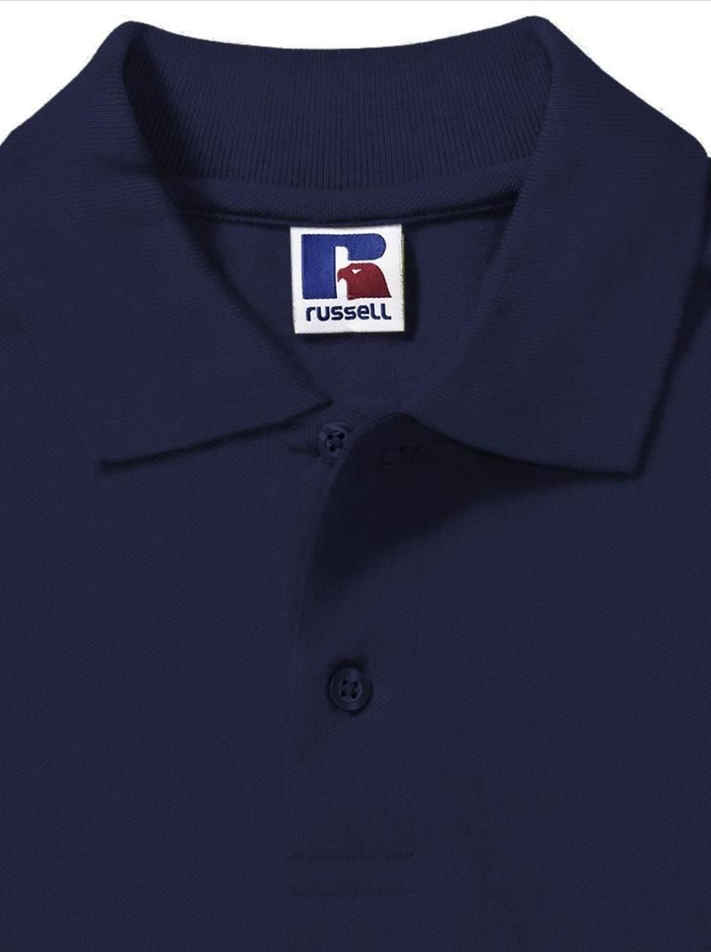 Russell - Polo à manches courtes s Bleu marine - Kiabi