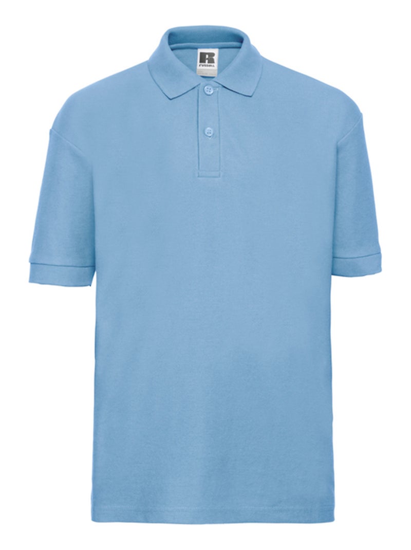 Russell - Polo CLASSIC Bleu ciel - Kiabi