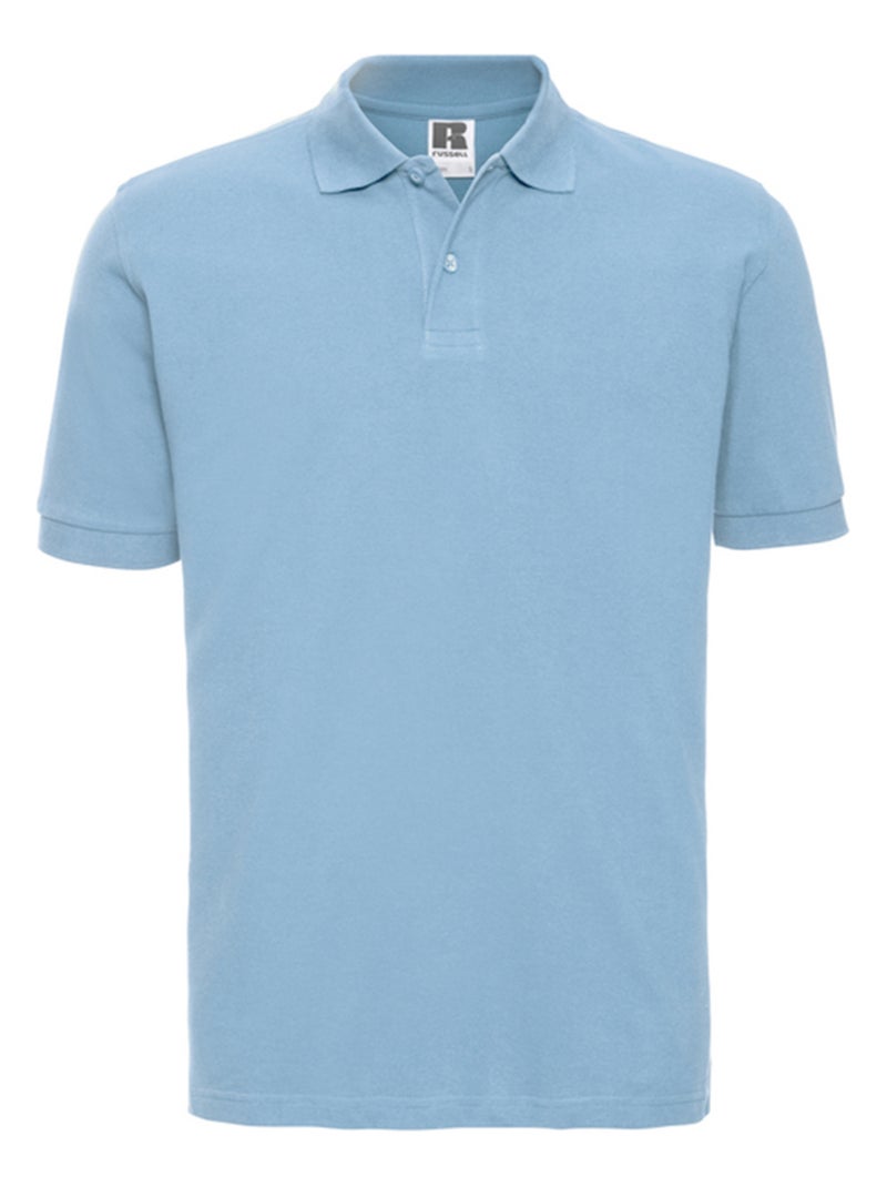 Russell - Polo CLASSIC Bleu ciel - Kiabi