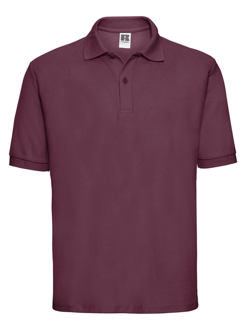 Russell - Polo CLASSIC Bordeaux - Kiabi