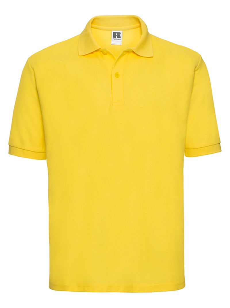 Russell - Polo CLASSIC Jaune - Kiabi