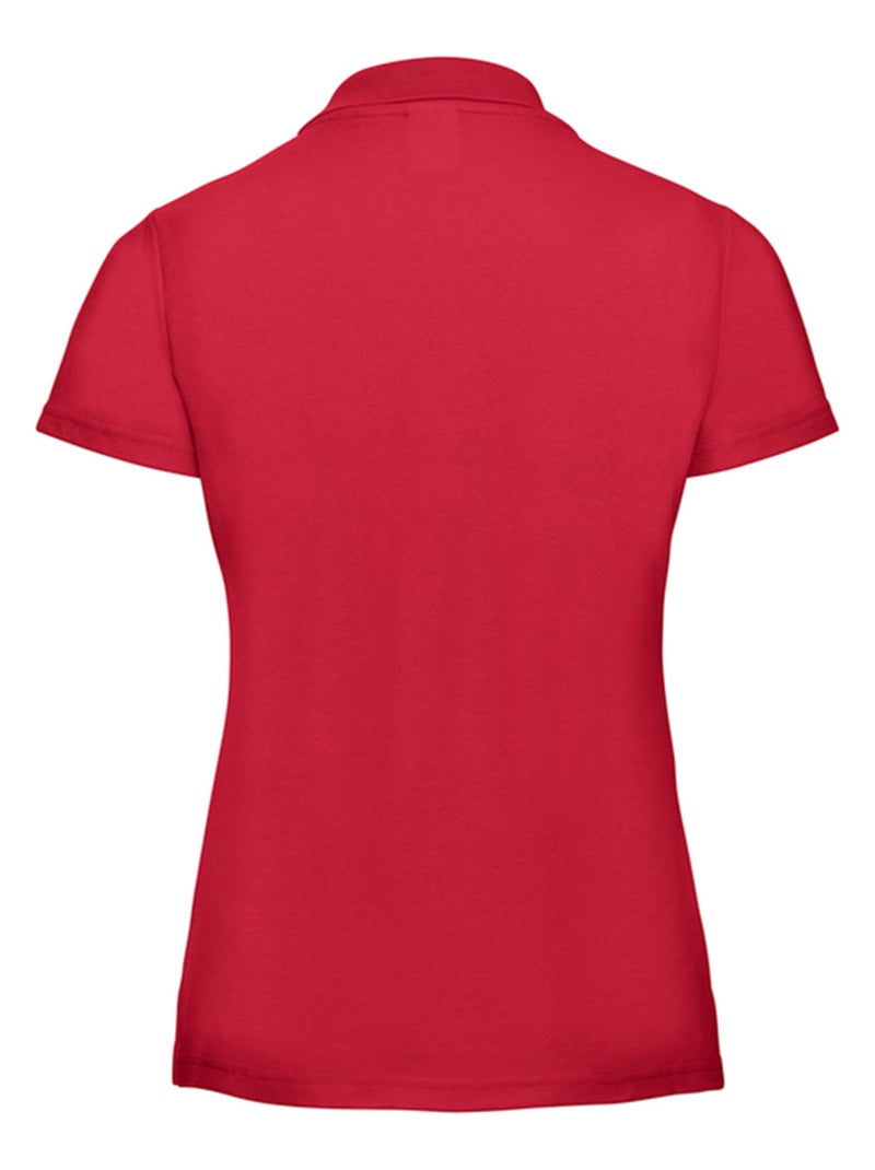 Russell - Polo CLASSIC Rouge tomate - Kiabi
