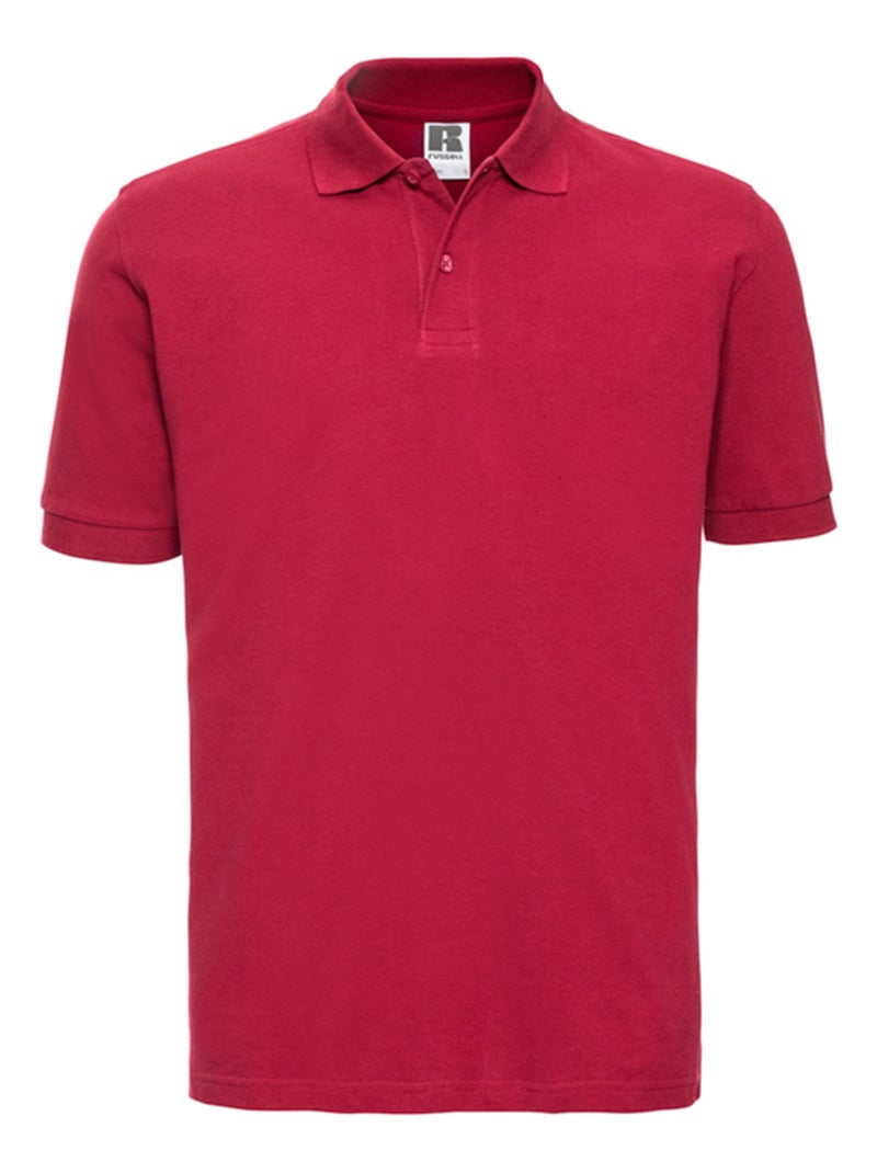 Russell - Polo CLASSIC Rouge tomate - Kiabi