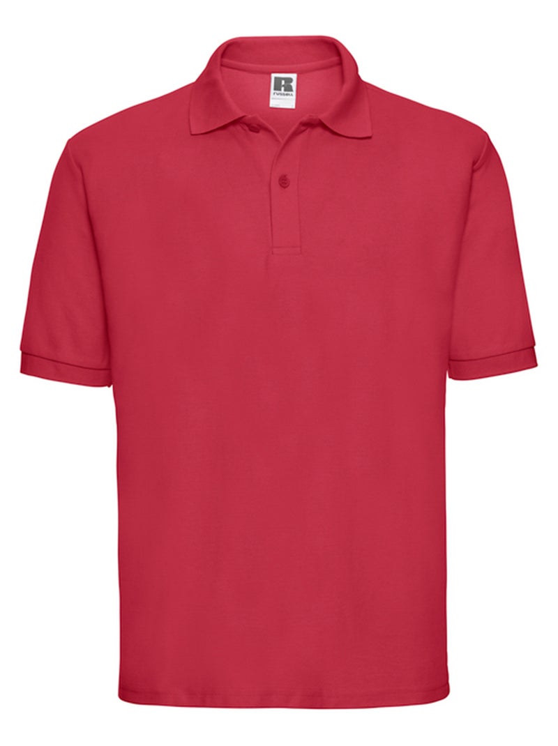 Russell - Polo CLASSIC Rouge tomate - Kiabi