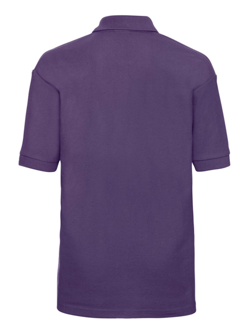 Russell - Polo CLASSIC Violet - Kiabi