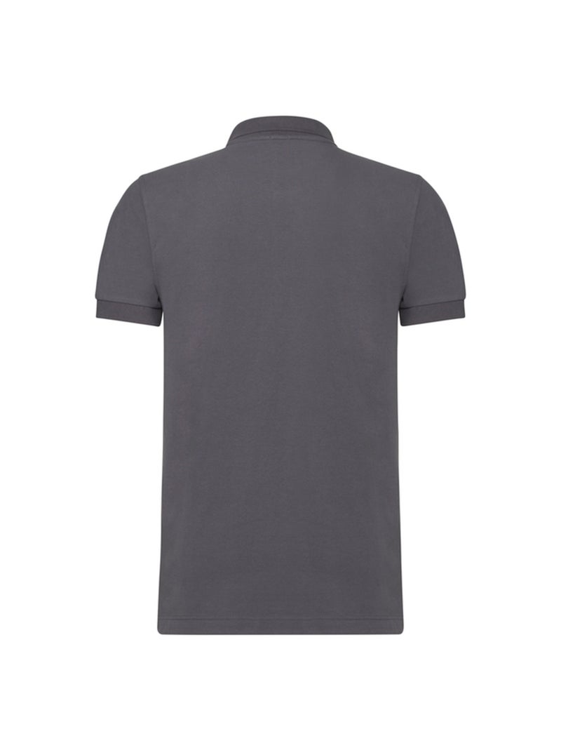 Russell - Polo Gris foncé - Kiabi