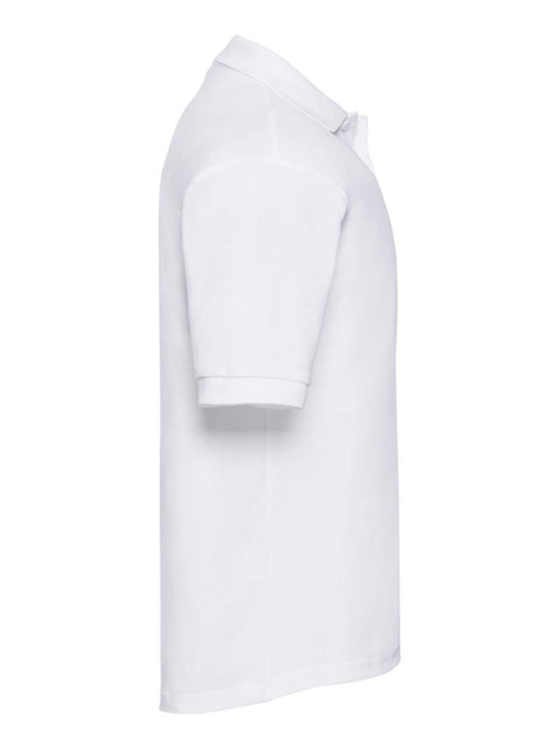 Russell - Polo motif/style uni AUTHENTIC ECO Blanc - Kiabi