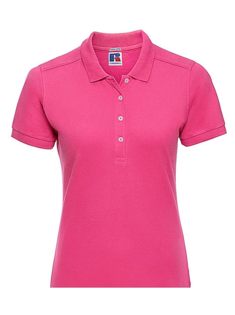 Russell - Polo Rose fushia - Kiabi