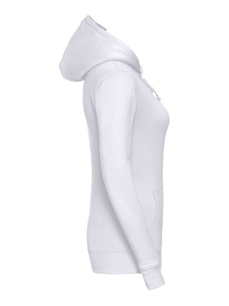 Russell - Sweat à capuche AUTHENTIC Blanc - Kiabi