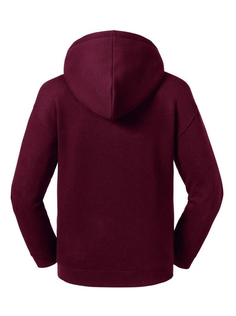 Russell - Sweat à capuche AUTHENTIC Bordeaux - Kiabi
