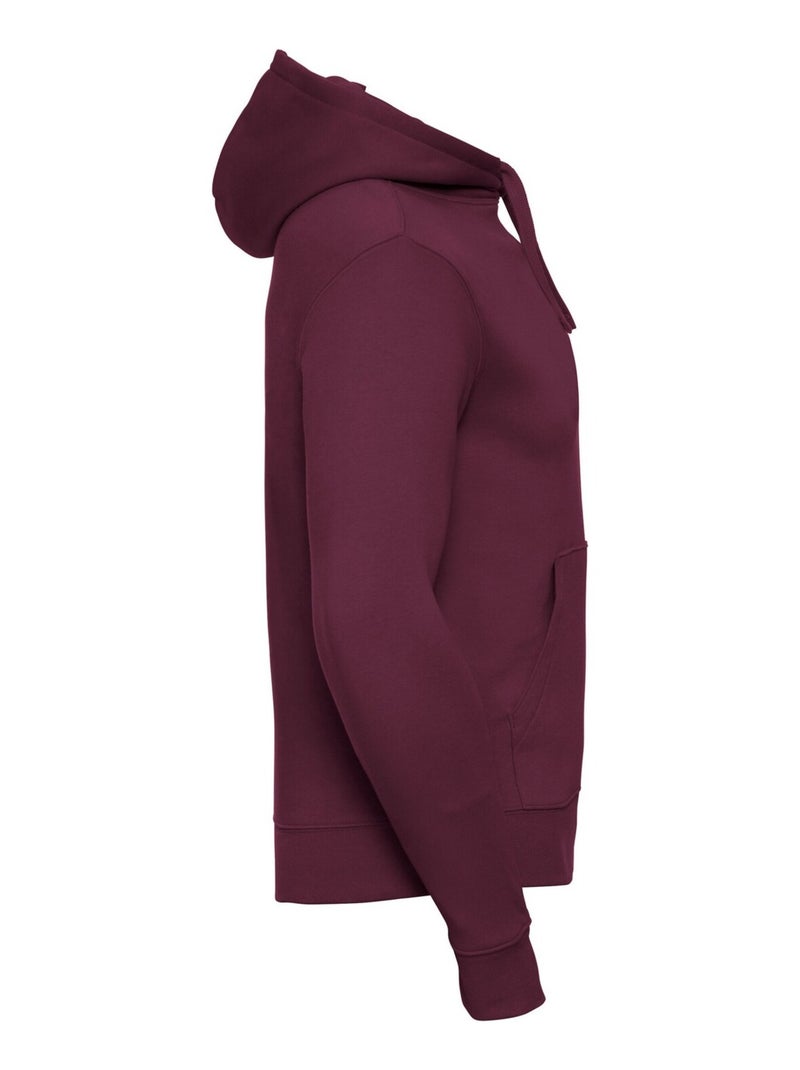 Russell - Sweat à capuche AUTHENTIC Bordeaux - Kiabi