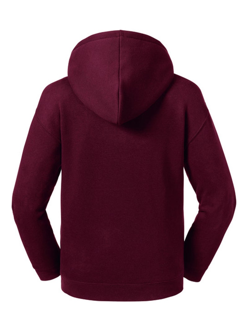Russell - Sweat à capuche AUTHENTIC Bordeaux - Kiabi