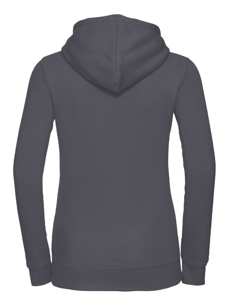 Russell - Sweat à capuche AUTHENTIC Gris foncé - Kiabi