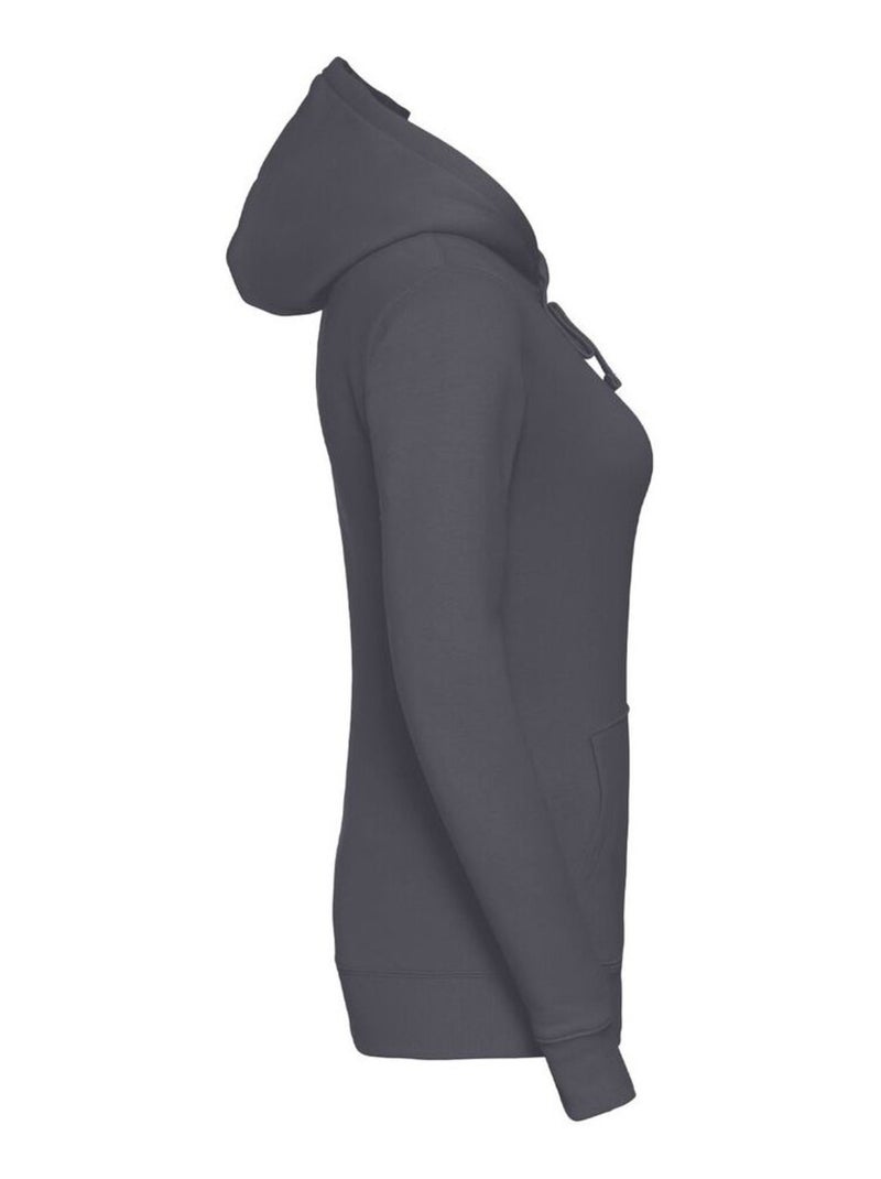 Russell - Sweat à capuche AUTHENTIC Gris foncé - Kiabi