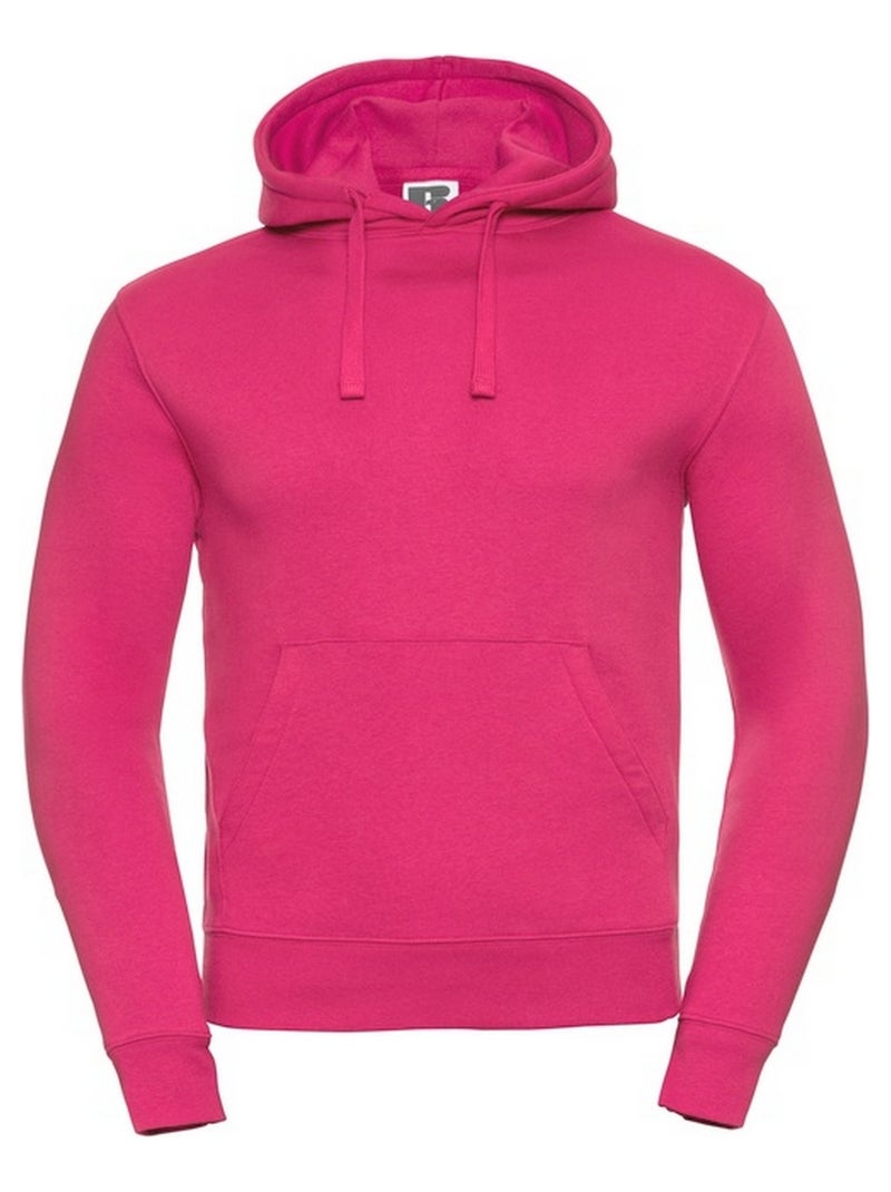 Russell - Sweat à capuche AUTHENTIC Rose fushia - Kiabi