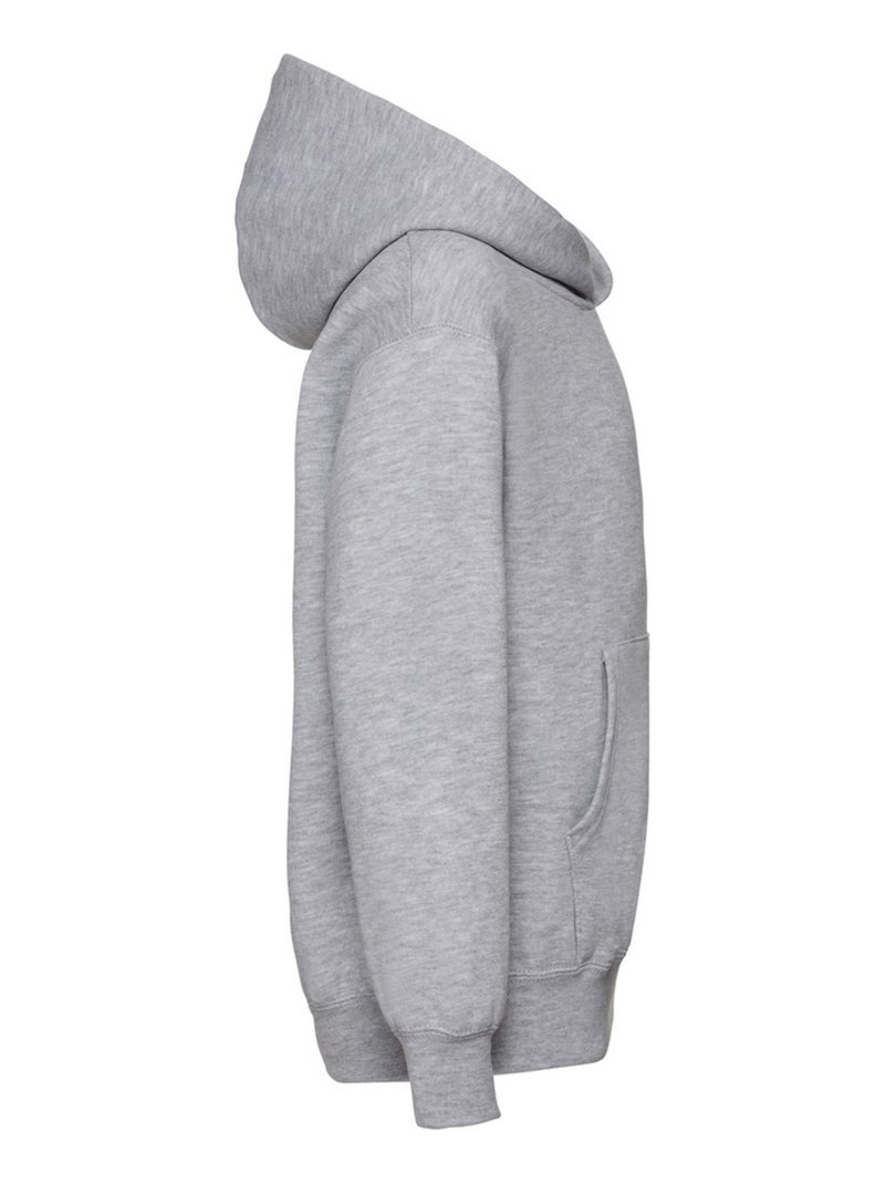 Russell - Sweat à capuche Gris tourterelle - Kiabi