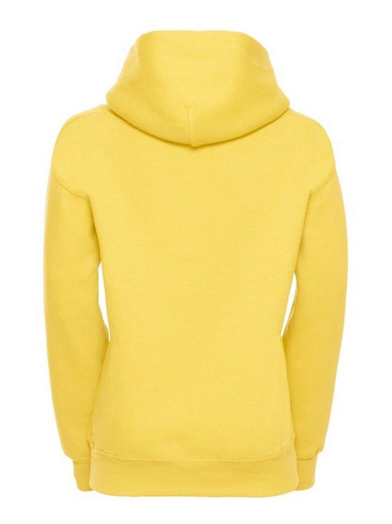 Russell - Sweat à capuche Jaune - Kiabi