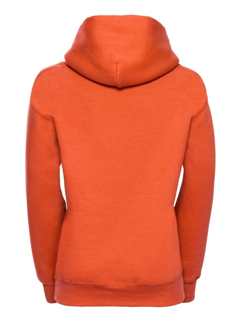 Russell - Sweat à capuche Orange - Kiabi