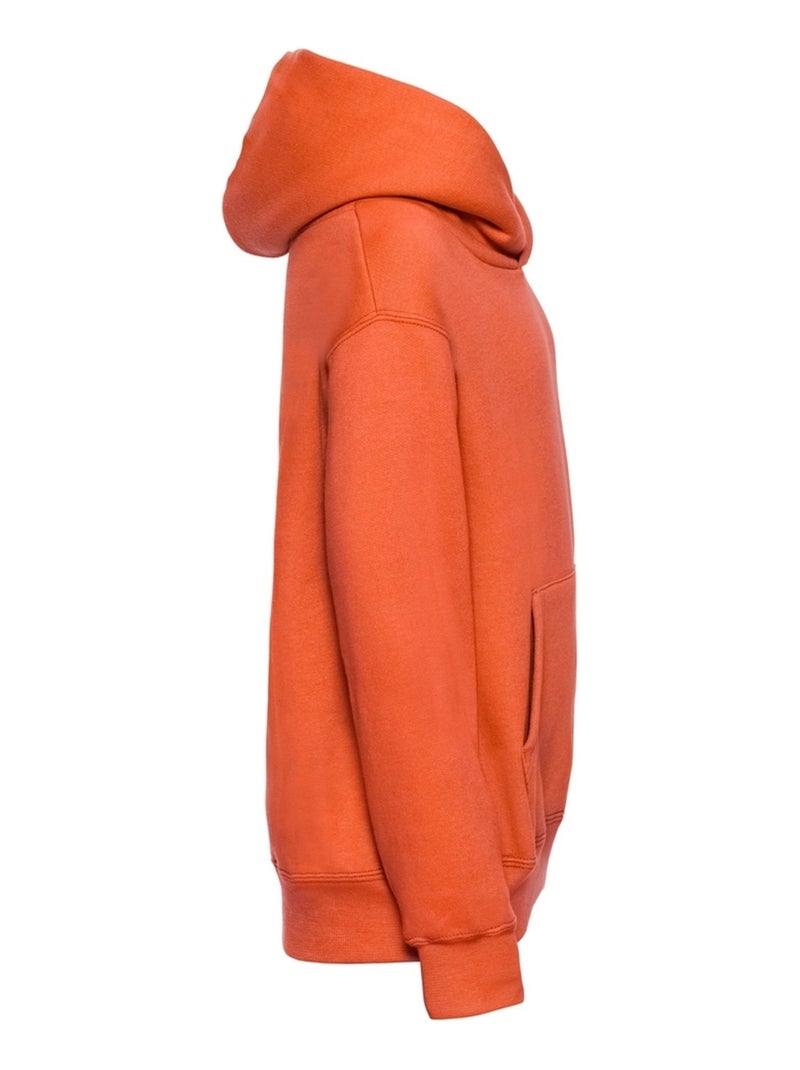 Russell - Sweat à capuche Orange - Kiabi
