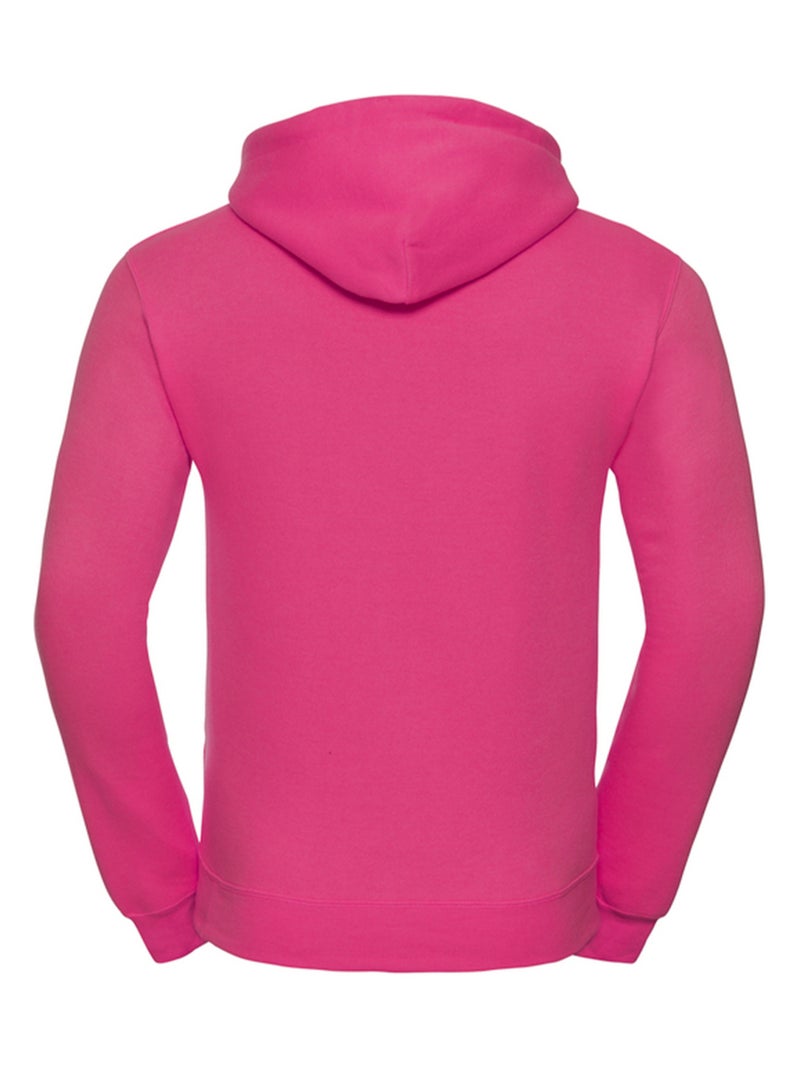 Russell - Sweat à capuche Rose fushia - Kiabi