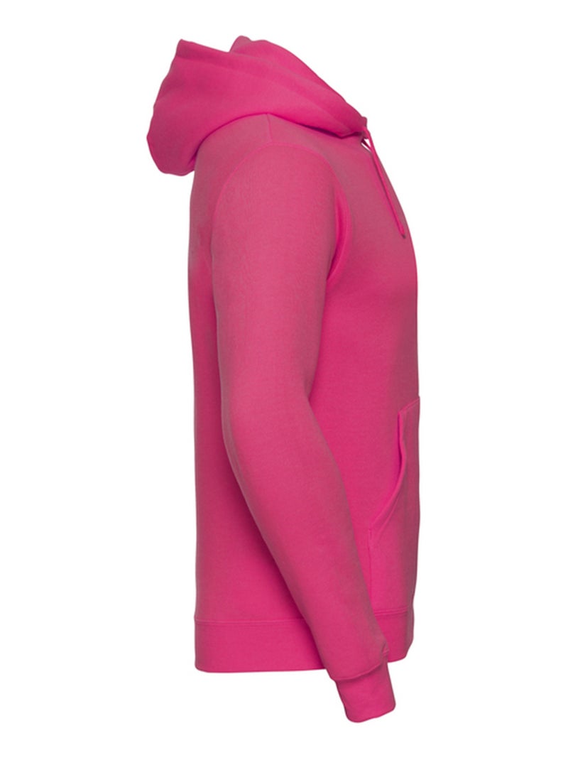 Russell - Sweat à capuche Rose fushia - Kiabi