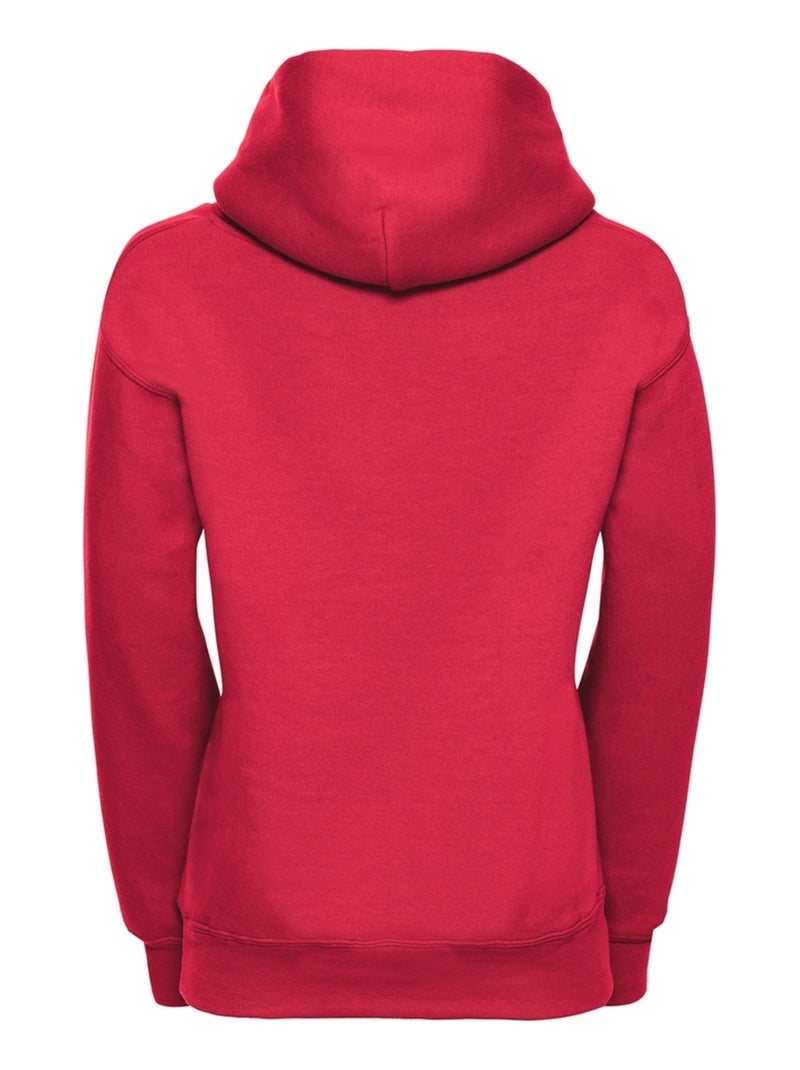 Russell - Sweat à capuche Rouge tomate - Kiabi