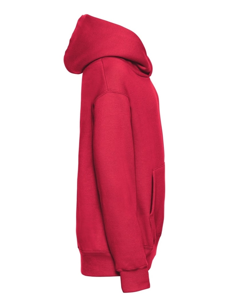 Russell - Sweat à capuche Rouge tomate - Kiabi