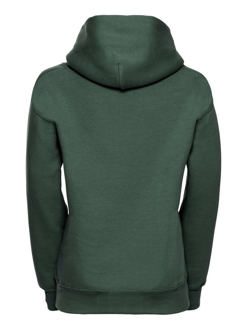 Russell - Sweat à capuche Vert bouteille - Kiabi
