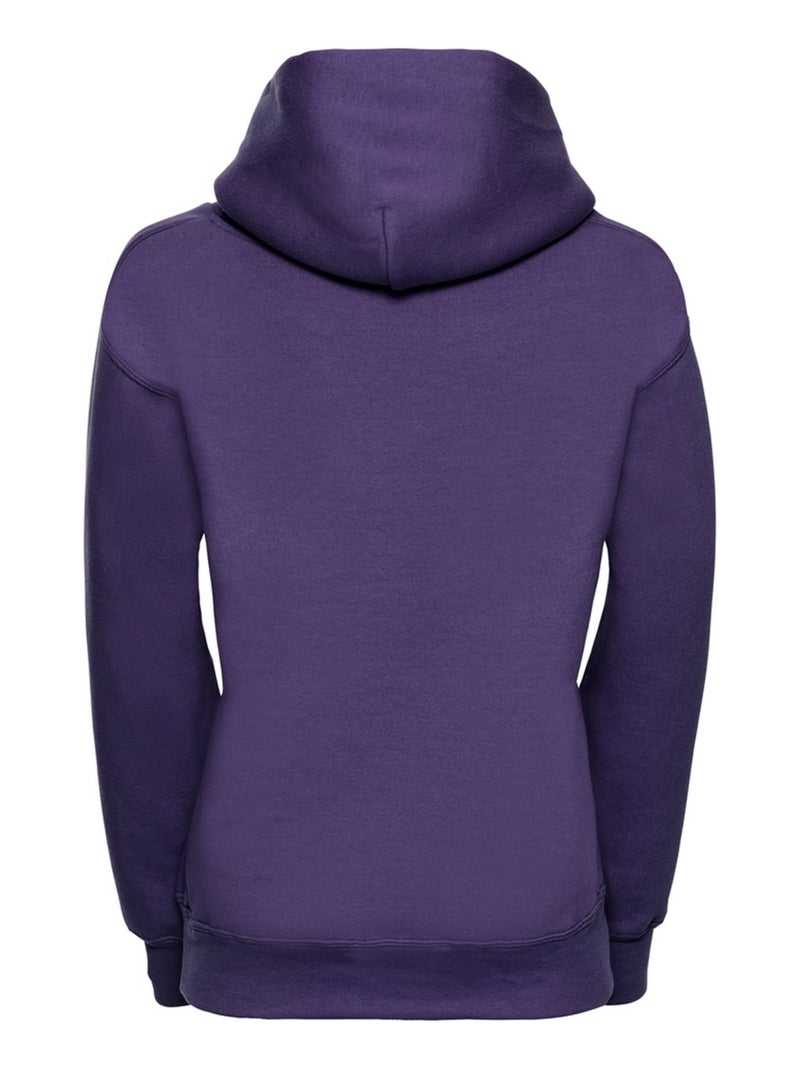 Russell - Sweat à capuche Violet - Kiabi