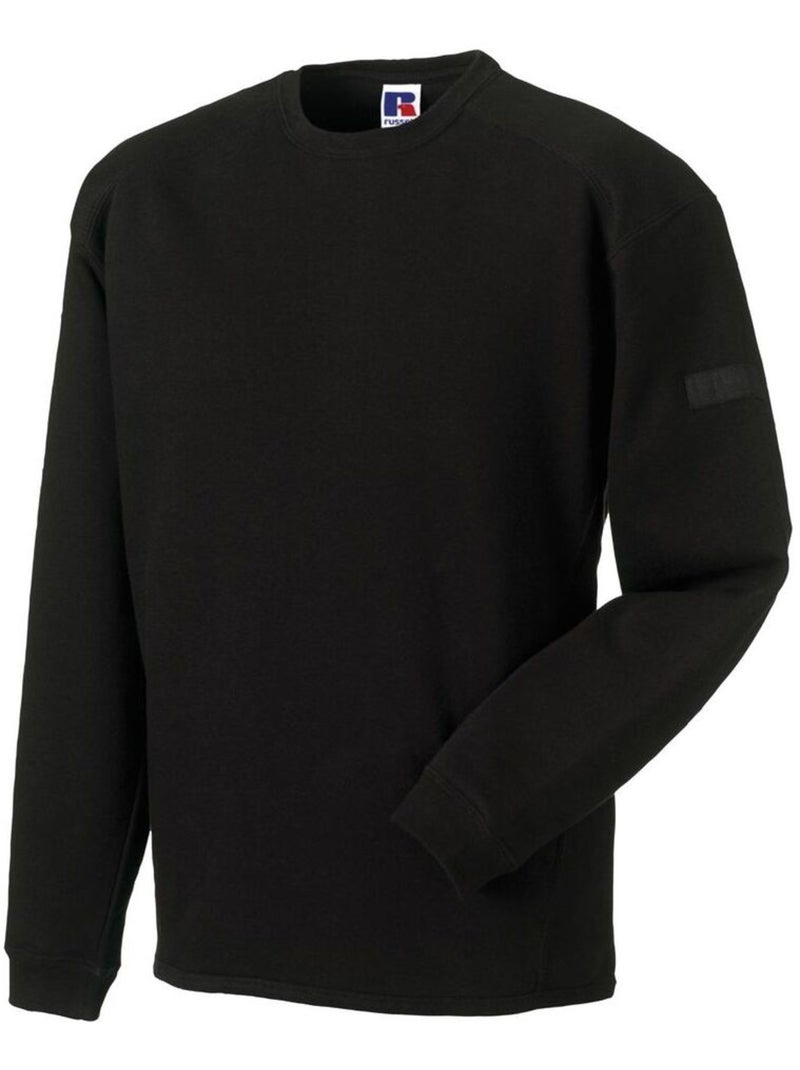 Russell - Sweatshirt de travail Noir - Kiabi
