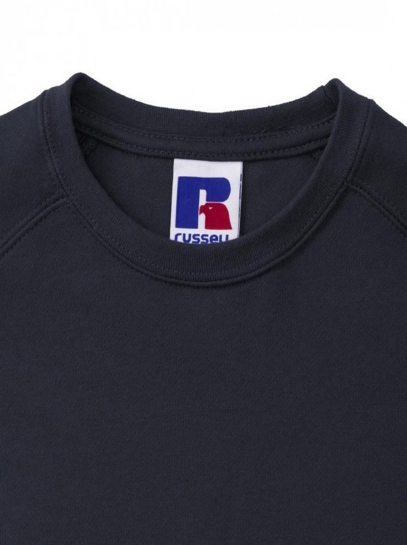 Russell - Sweatshirt de travail Noir - Kiabi