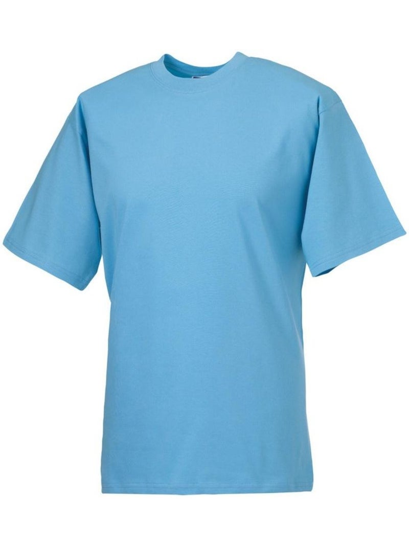 Russell - t-shirt à manches courtes - jerzees colours Bleu ciel - Kiabi