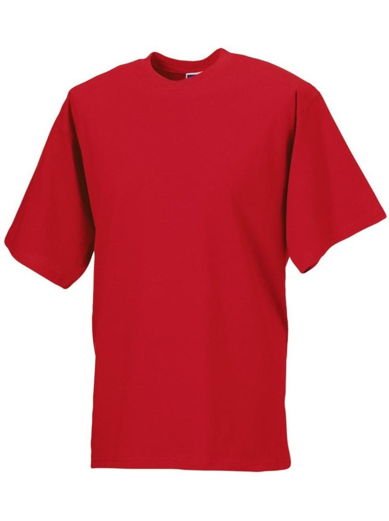Russell - t-shirt à manches courtes - jerzees colours Rouge - Kiabi