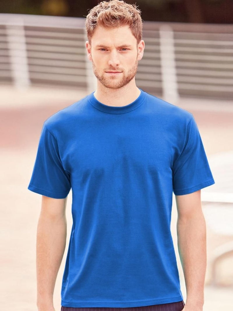 Russell - T-shirt à manches courtes Bleu azur - Kiabi