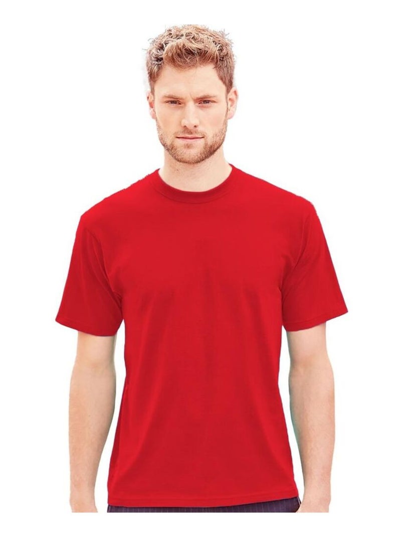 Russell - T-shirt à manches courtes Rouge clair - Kiabi