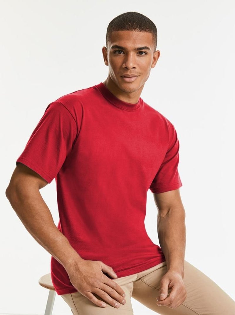 Russell - T-shirt à manches courtes Rouge - Kiabi