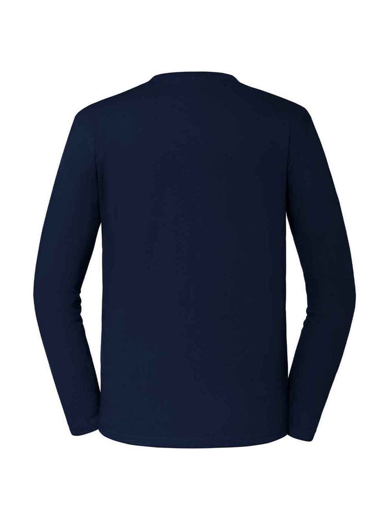 Russell - T-shirt manches longues Bleu marine - Kiabi