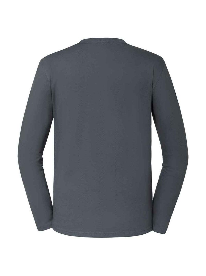 Russell - T-shirt manches longues Gris foncé - Kiabi